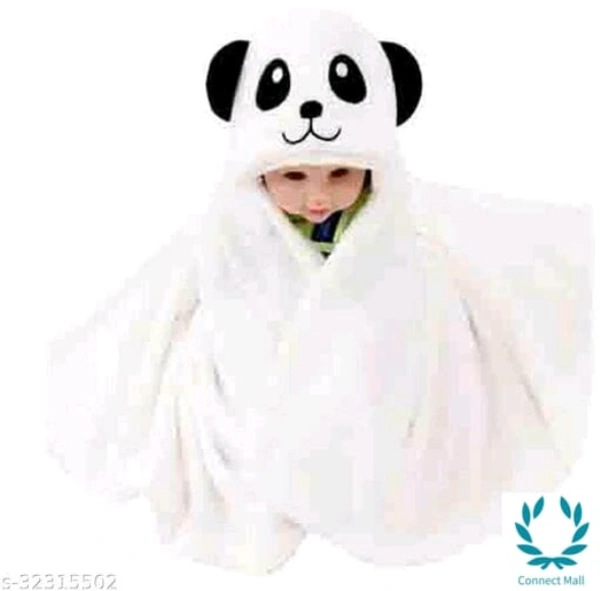 Premium Hooded Microfiber Baby Wrapper  for all season Towel IN PINK And BLUE  - 0-6 Months New Born Baby